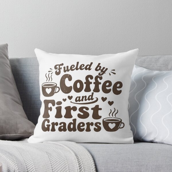 Item preview, Fueled By Coffee And First Graders Retro Distressed Teacher Coffee Mug designed and sold by FestivityFinds.
