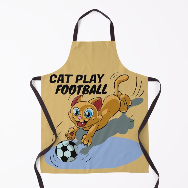Item preview, M&M-CAT PLAY FOOTBALL designed and sold by Madam Manju.