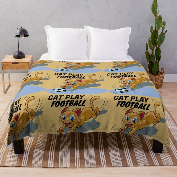 Item preview, M&M-CAT PLAY FOOTBALL designed and sold by Madam Manju.