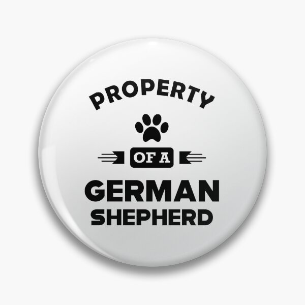 Item preview, Property Of A German Shepherd Funny Dog Text designed and sold by GiaoCalonas.