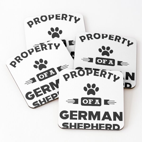 Item preview, Property Of A German Shepherd Funny Dog Text designed and sold by GiaoCalonas.