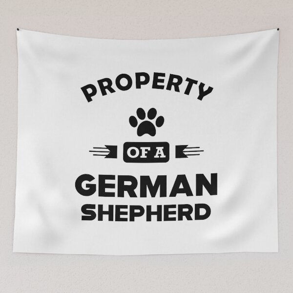 Item preview, Property Of A German Shepherd Funny Dog Text designed and sold by GiaoCalonas.