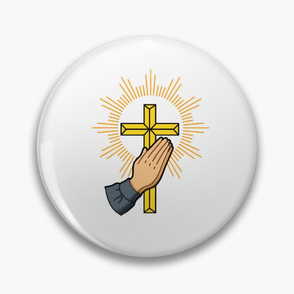 Item preview, Hand Holding A Cross Bordered By Light Rays designed and sold by Awarrie.