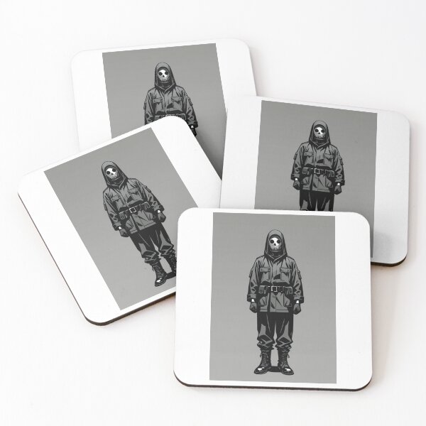 Item preview, Science Fiction - Futuristic Masked Soldier, Post-Apocalyptic Aesthetic designed and sold by AnimeShin.