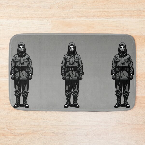 Item preview, Science Fiction - Futuristic Masked Soldier, Post-Apocalyptic Aesthetic designed and sold by AnimeShin.