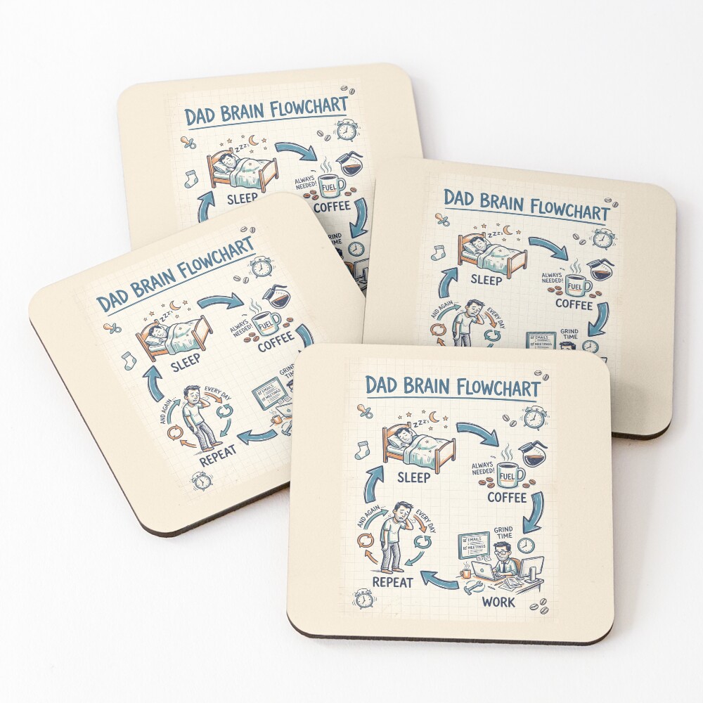 Item preview, Coasters (Set of 4) designed and sold by SplashTastic.