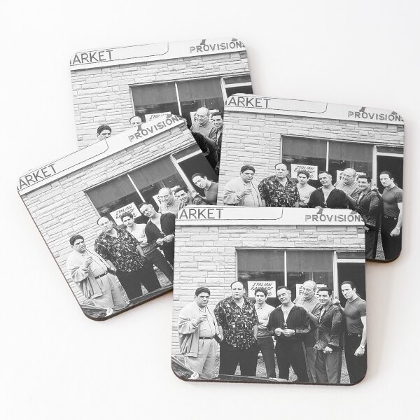 Item preview, Vintage Mob Gang Photo Outside Meat Market designed and sold by pastbarack.