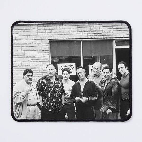 Item preview, Vintage Mob Gang Photo Outside Meat Market designed and sold by pastbarack.