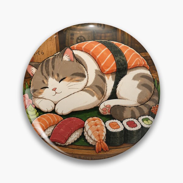 Item preview, Sushi Cat designed and sold by JabbiKamost.