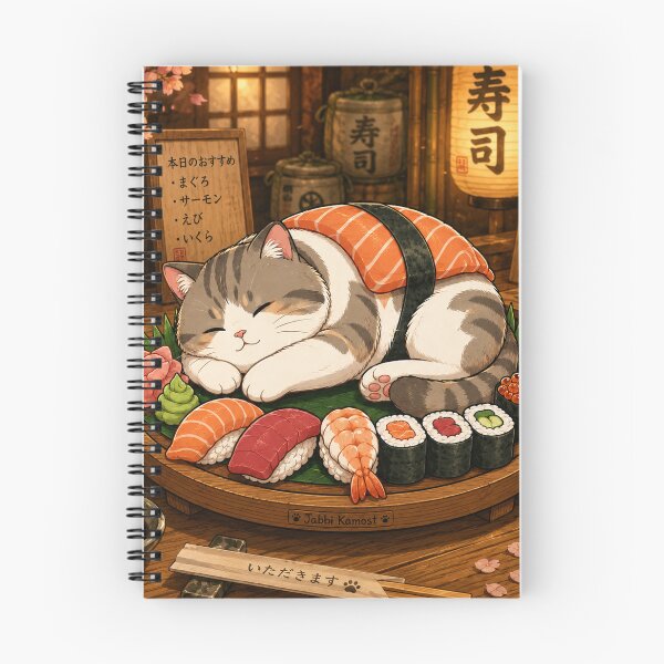 Item preview, Sushi Cat designed and sold by JabbiKamost.