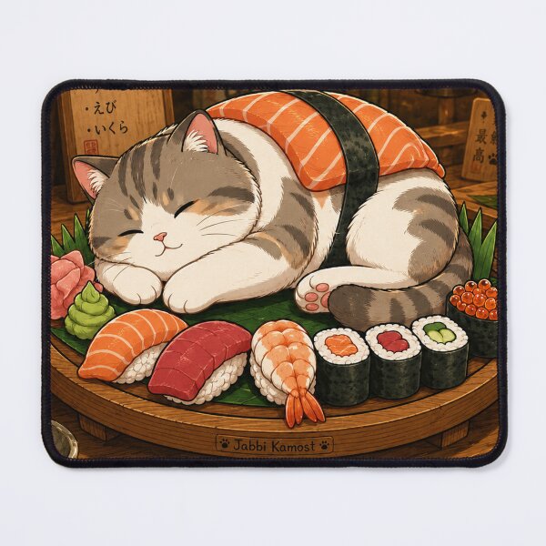 Item preview, Sushi Cat designed and sold by JabbiKamost.