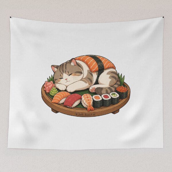 Item preview, Sushi Cat designed and sold by JabbiKamost.