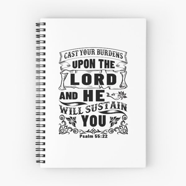 Item preview, Cast Your Burdens Upon The Lord And He Will Sustain You. designed and sold by Awarrie.