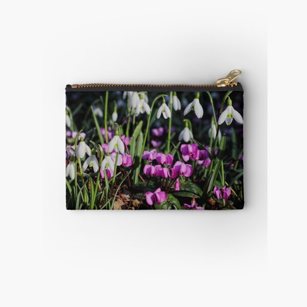 Item preview, Beautiful Snowdrops and Cyclamen Flowers in Spring designed and sold by sheryllcreators.