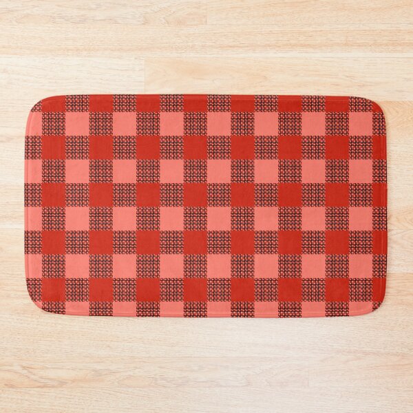Item preview, Classic Red and Black Buffalo Plaid Seamless Pattern designed and sold by VOYID ART STUDIO.