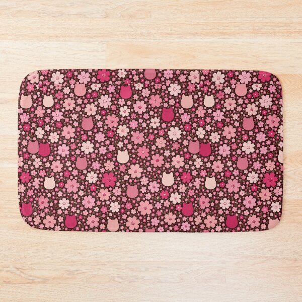 Item preview, Hidden Cat Cherry Blossoms Pattern designed and sold by Mindworx21.
