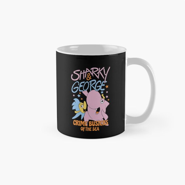 Item preview, Sharky George Cartoon Graphic Design designed and sold by stacybattzo.
