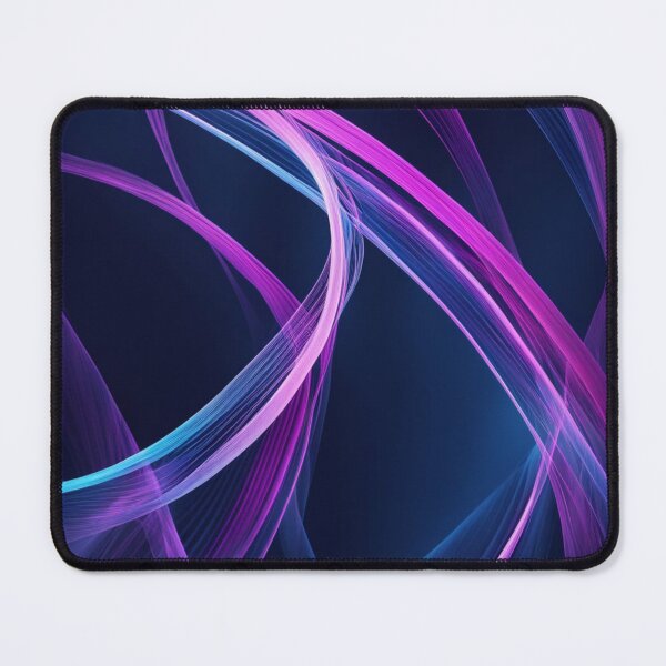 Item preview, Purple Blue Flowing Ribbons designed and sold by Harmonic_Layers.
