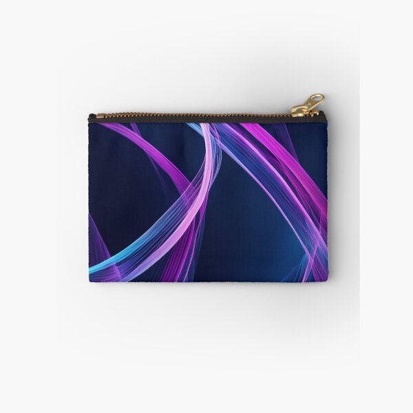 Item preview, Purple Blue Flowing Ribbons designed and sold by Harmonic_Layers.