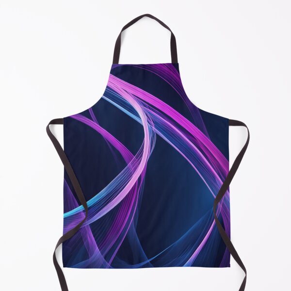 Item preview, Purple Blue Flowing Ribbons designed and sold by Harmonic_Layers.