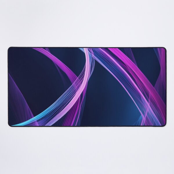 Item preview, Purple Blue Flowing Ribbons designed and sold by Harmonic_Layers.