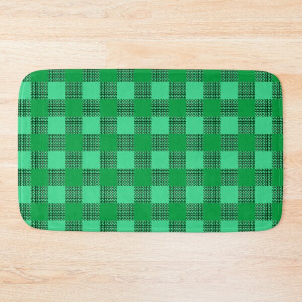 Item preview, Classic Green and Black Buffalo Plaid Seamless Pattern designed and sold by VOYID ART STUDIO.