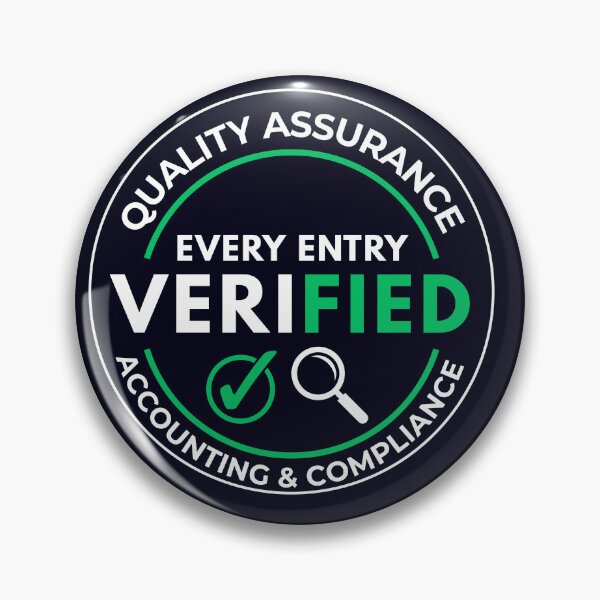 Item preview, Every Entry Verified | CPA Accountant Audit Design designed and sold by FCA SIR MERCH .