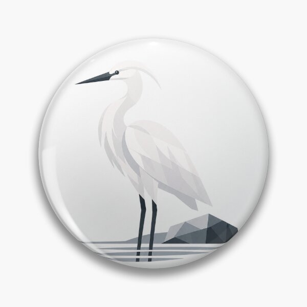 Item preview, Silent White Egret designed and sold by Norvian.