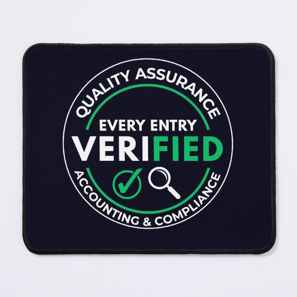 Item preview, Every Entry Verified | CPA Accountant Audit Design designed and sold by FCA SIR MERCH .