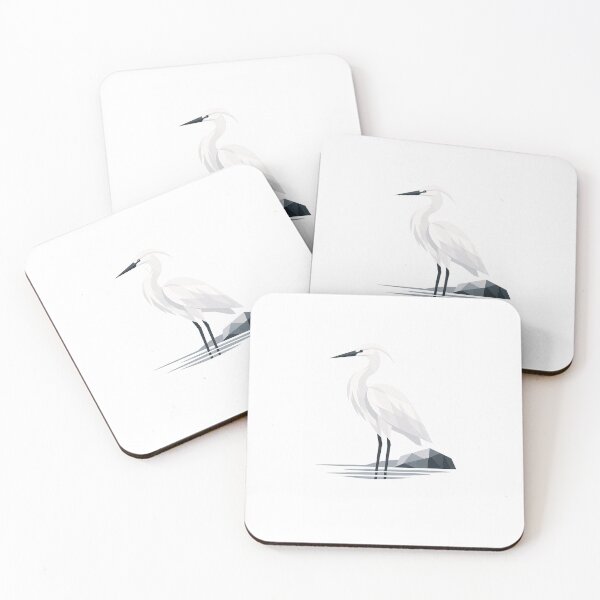 Item preview, Silent White Egret designed and sold by Norvian.