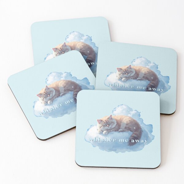 Item preview, Whisker Me Away designed and sold by TeeHee Puns.