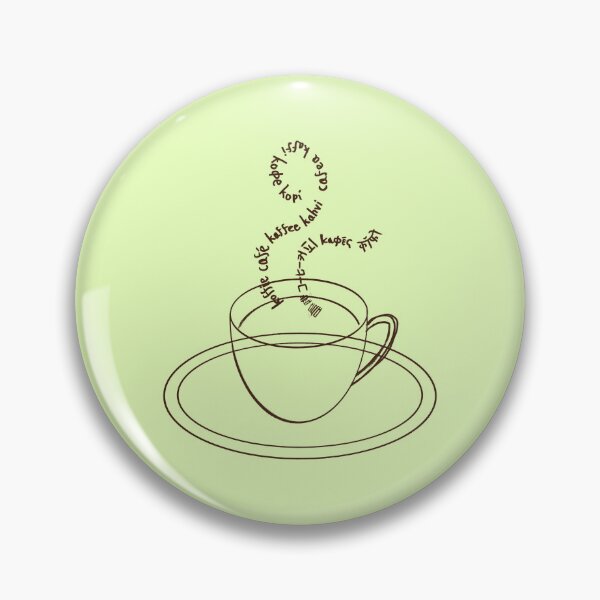 Item preview, Coffee: A Sip of Languages Around The World designed and sold by chowlet.