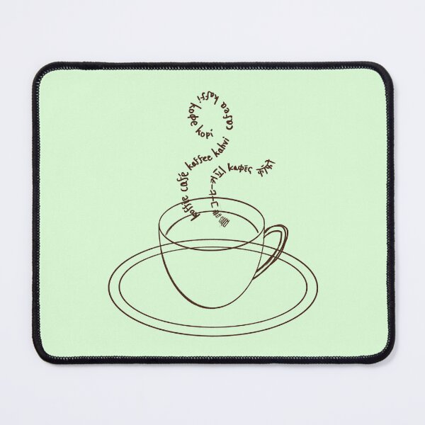 Item preview, Coffee: A Sip of Languages Around The World designed and sold by chowlet.