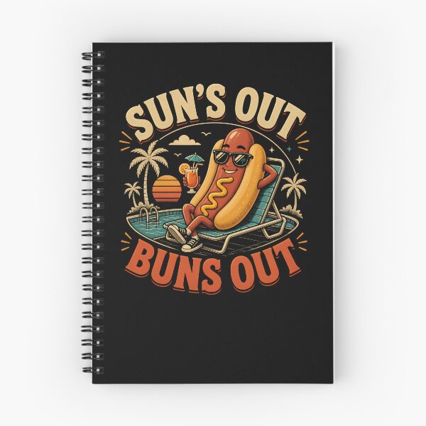 Item preview, Sun's Out Buns Out Funny Hot Dog Gear designed and sold by DynamicDesign.