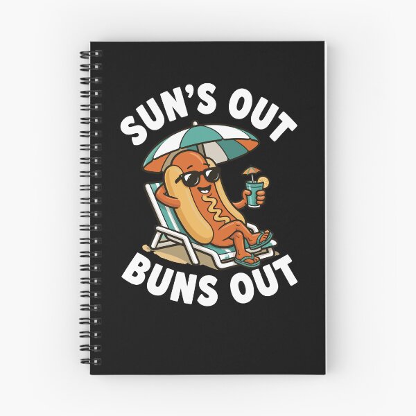 Item preview, Sun's Out Buns Out Funny Hot Dog Gear designed and sold by DynamicDesign.