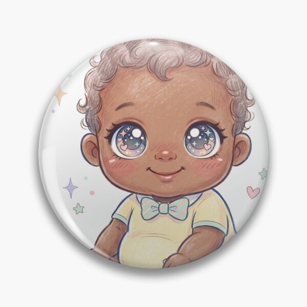 Item preview, Cute Chubby Baby Boy Pastel Sticker designed and sold by dulcemaribella.