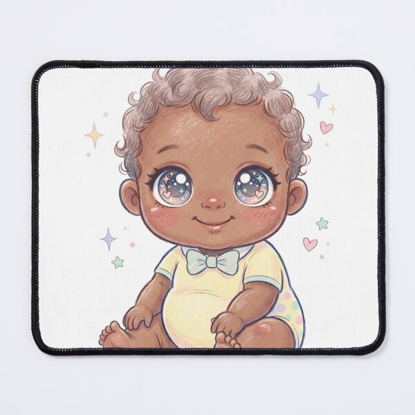 Item preview, Cute Chubby Baby Boy Pastel Sticker designed and sold by dulcemaribella.