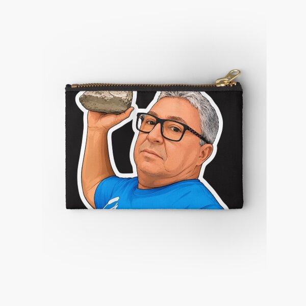 Item preview, Rock Throw Meme Cartoon Sticker | Funny Reaction Meme | Viral Meme Sticker designed and sold by nishaaa2111.
