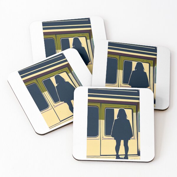 Item preview, Art - Anonymous Figure, Abstract Metropolitan Atmosphere designed and sold by AnimeShin.