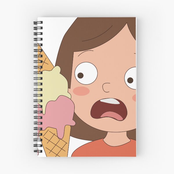 Item preview, Ice Cream Disaster - Funny Shocked Cartoon Girl designed and sold by TatinkaArtskill.