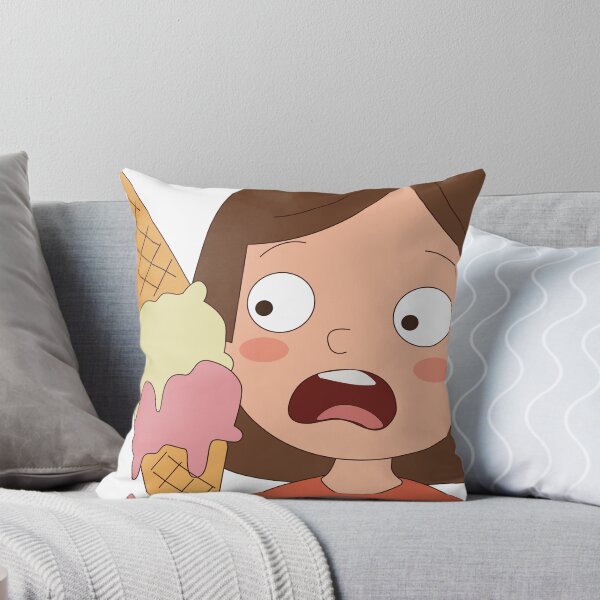Item preview, Ice Cream Disaster - Funny Shocked Cartoon Girl designed and sold by TatinkaArtskill.