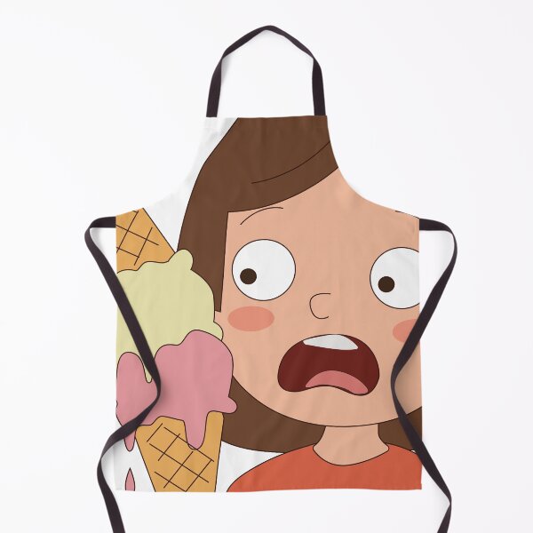 Item preview, Ice Cream Disaster - Funny Shocked Cartoon Girl designed and sold by TatinkaArtskill.