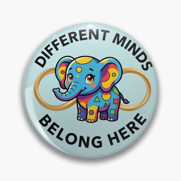 Item preview, Different Minds Belong Here | Neurodiversity Awareness Kids & Adult Shirt designed and sold by Anastasiia Yurevych.