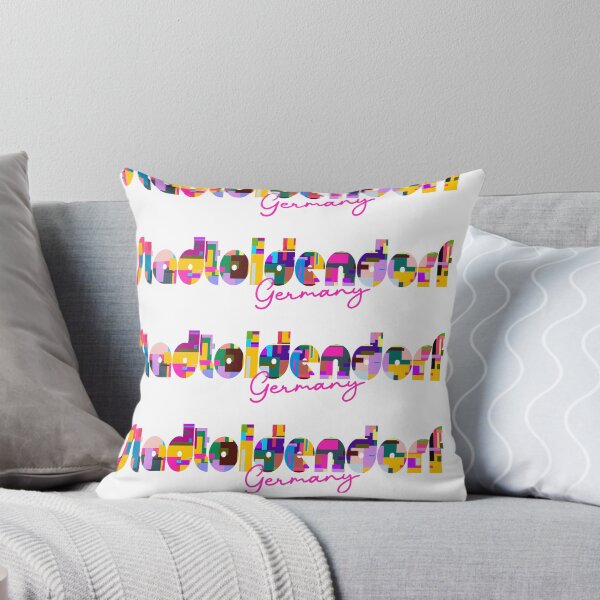 Item preview, Stadtoldendorf, Germany, Vibrant Abstract City Typography Art designed and sold by Wanderful-roads.