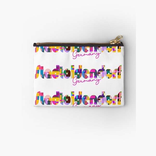 Item preview, Stadtoldendorf, Germany, Vibrant Abstract City Typography Art designed and sold by Wanderful-roads.