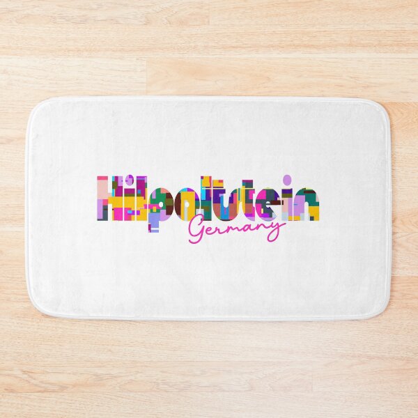 Item preview, Hilpoltstein, Germany, Vibrant Abstract City Typography Art designed and sold by Wanderful-roads.