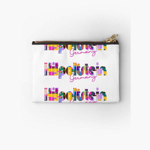 Item preview, Hilpoltstein, Germany, Vibrant Abstract City Typography Art designed and sold by Wanderful-roads.