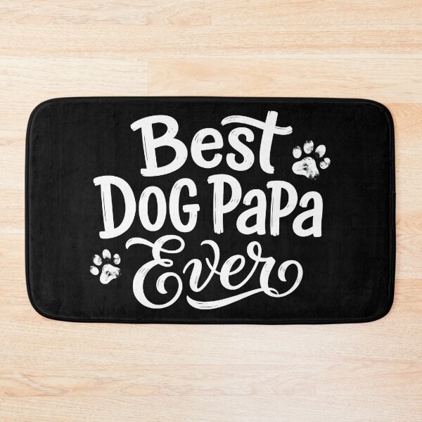 Item preview, Best Dog Papa Ever Paw Print Vintage designed and sold by GiaoCalonas.