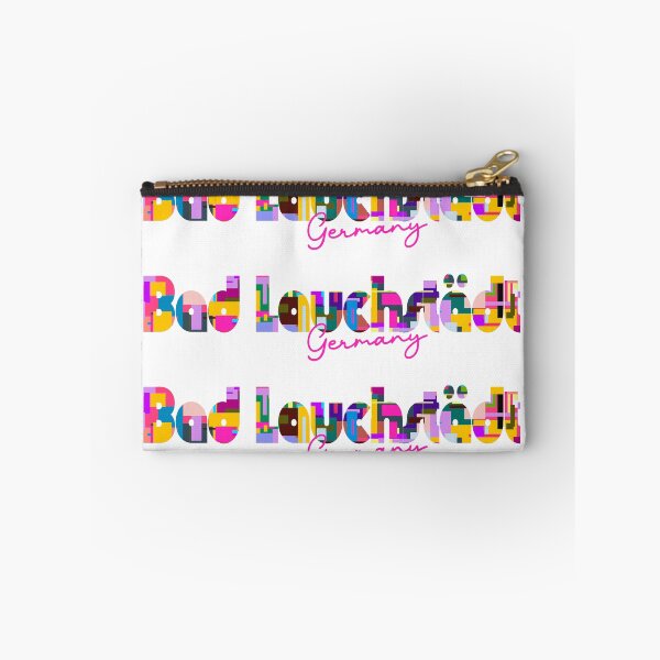 Item preview, Bad Lauchstädt, Germany, Vibrant Abstract City Typography Art designed and sold by Wanderful-roads.
