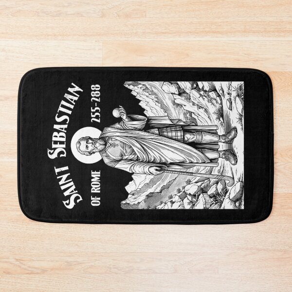 Item preview, Field Hockey Player Vintage Patron Saint Sebastian designed and sold by GrandeDuc.